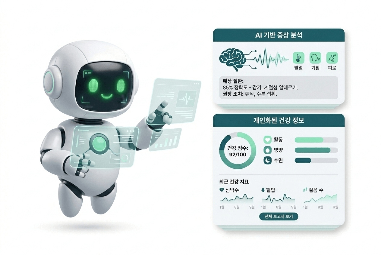 어디아파 메인 뷰